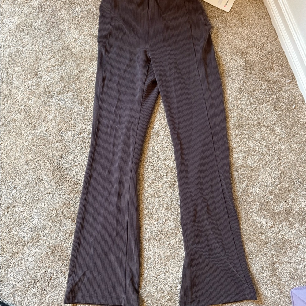 Lululemon Ribbed Softstreme Flared Pant Regular